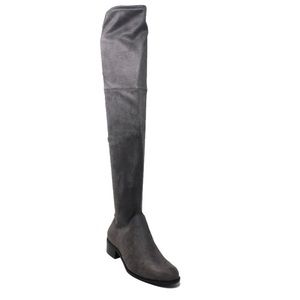 BNIB Charles David Charcoal Gammon Over the Knee Boots size 7.5